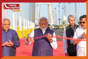 pm narendra modi inaugurate okha beyt dwarka sudarshan setu bridge